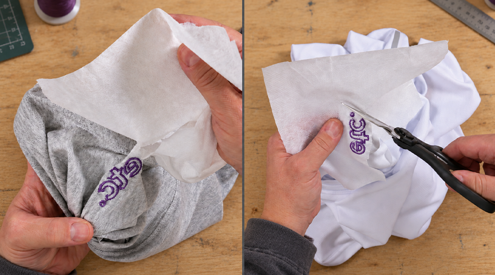 Cut Away vs Tear Away Backing: What’s the Difference?